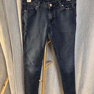 Michael Kors Jeans Womens Blue Skinny Dark Wash Denim Size 2
